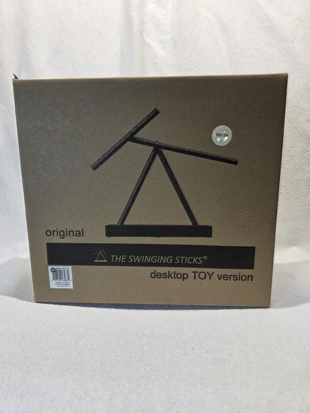 The Swinging Sticks Kinetic Energy Sculpture Desktop Toy Version